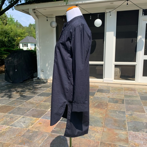 NWT GAP Navy Classic Tunic Top NEW Button Down Front Small S - Picture 8 of 8